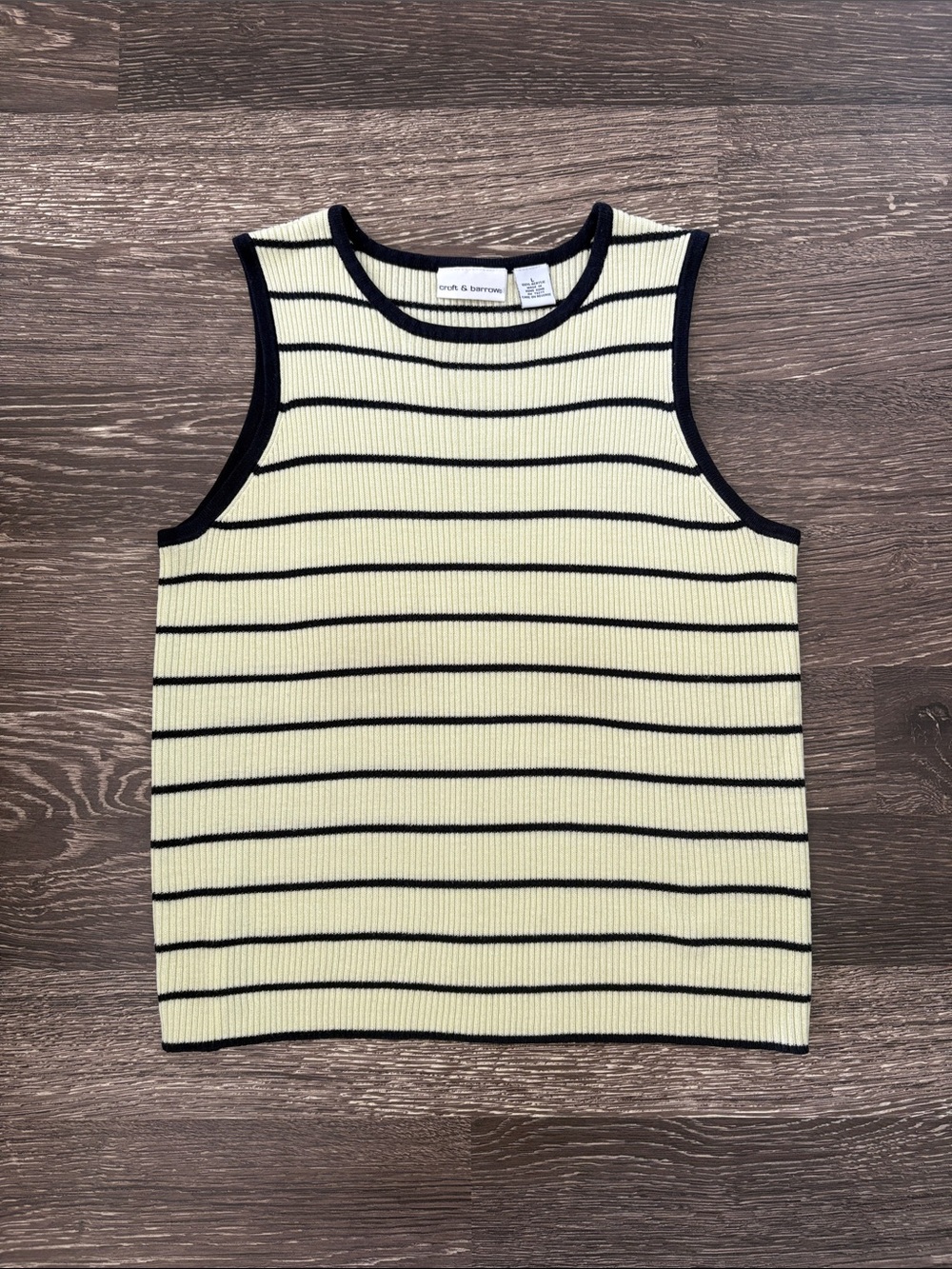 Striped Sweater tank